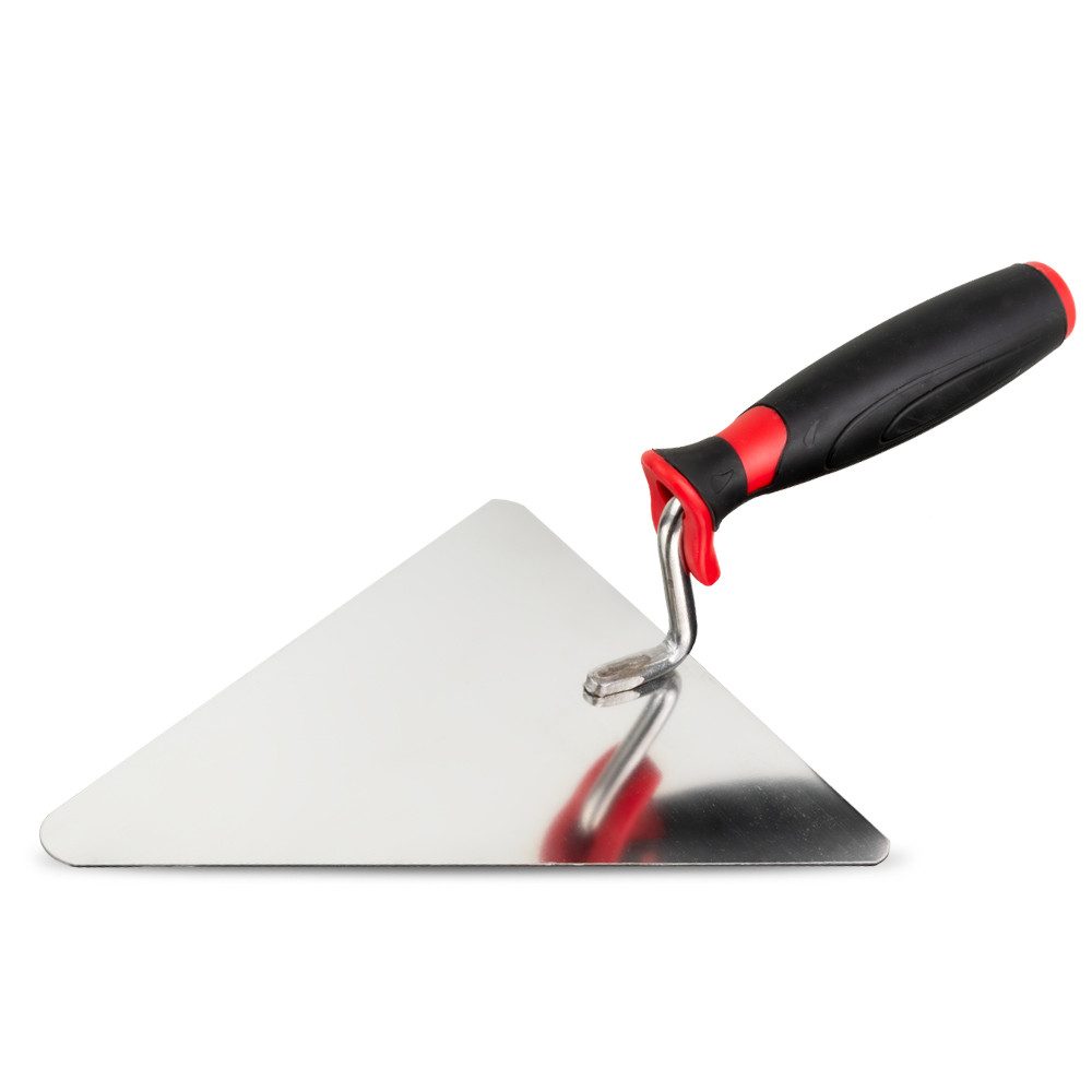 Prima-Online Maurerkelle Maurerkelle Dreieckskelle Edelstahl Spitzkelle Rostfrei 140-200 mm