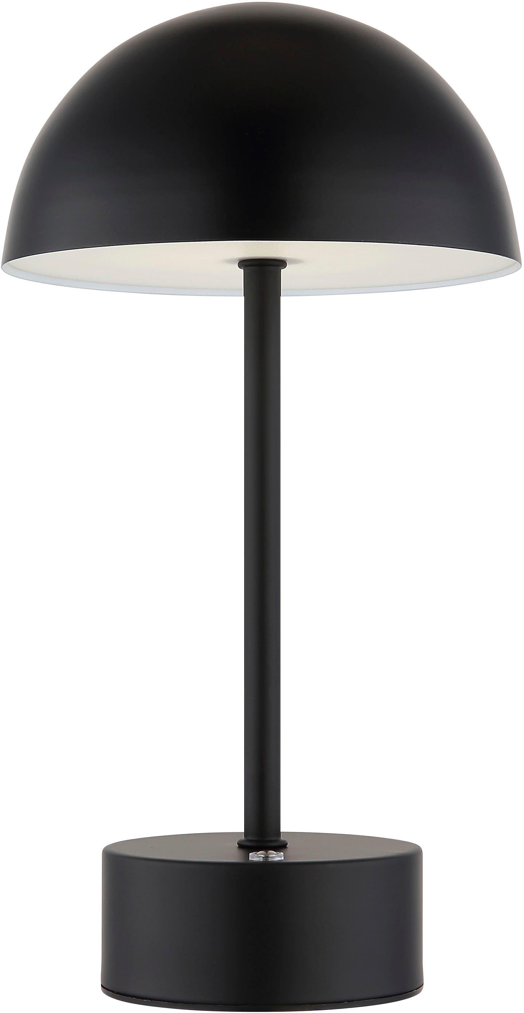 OTTO home LED Tischleuchte Briia - Akku Tischleuchte mit CCT, LED fest integriert, warmweiß - kaltweiß, Touchdimmer, CCT, USB, Akkulampe, dimmbar, warmweiß - ka – Bild 5 von 5