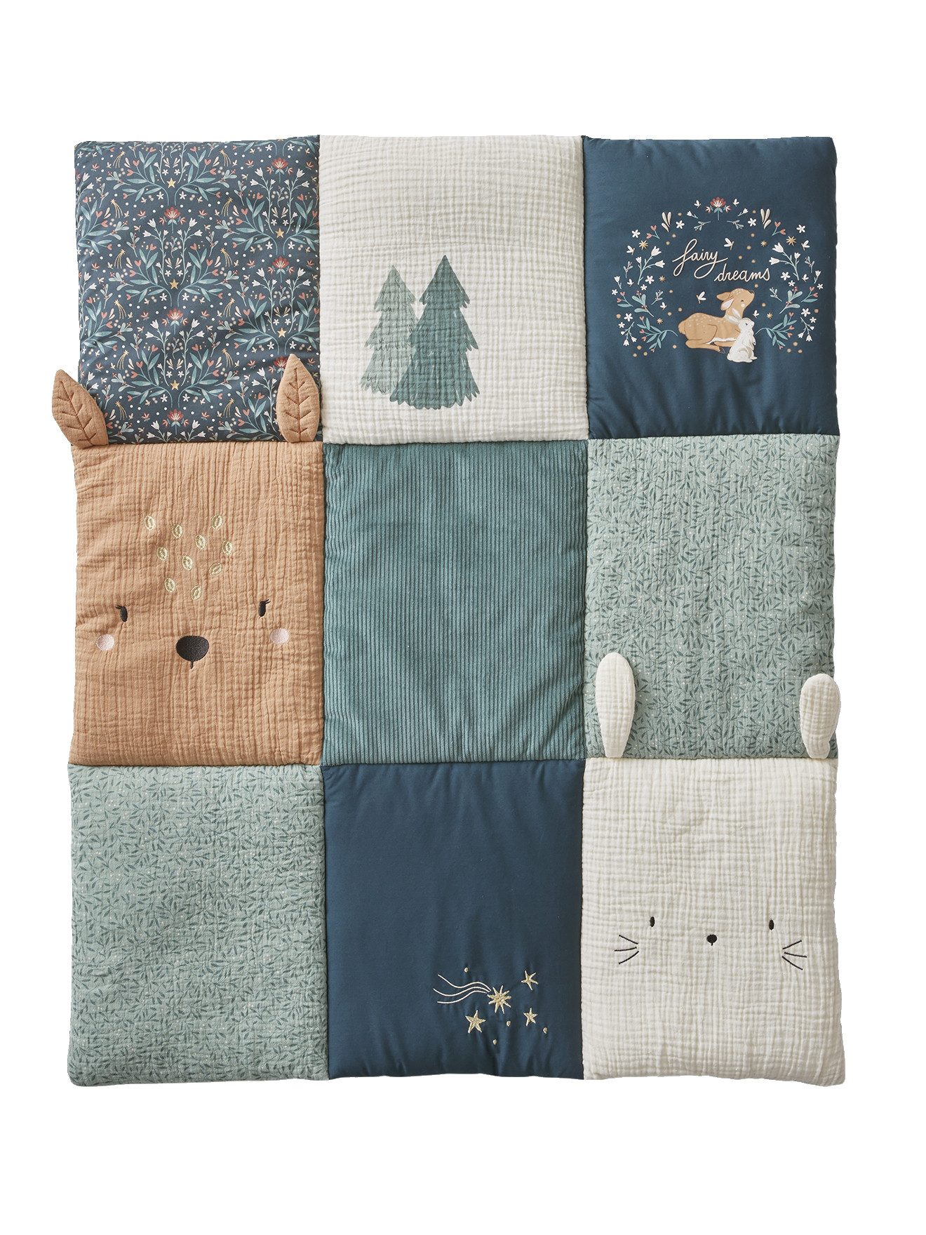 Babydecke Baby Spieldecke/ Laufstalleinlage MAGIC FOREST, vertbaudet günstig online kaufen