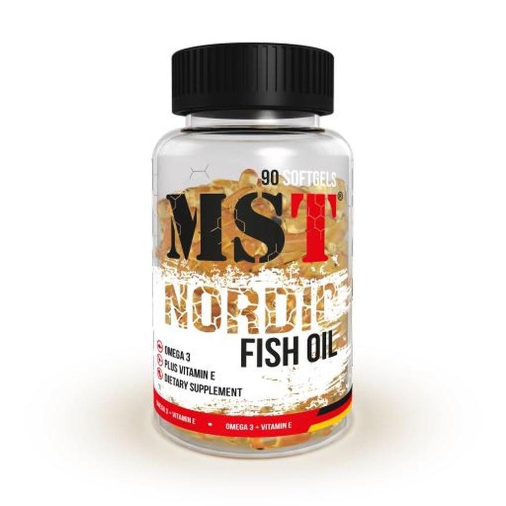 MST Nutrition MST - Omega 3 Nordic Fish Oil 90 caps Kapseln, 90 St.