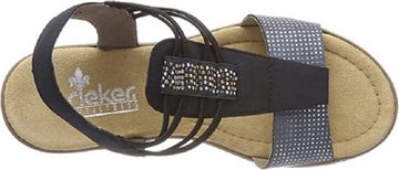 Rieker Sandalette mit glitzernden Strass-Steinchen, V5582-12