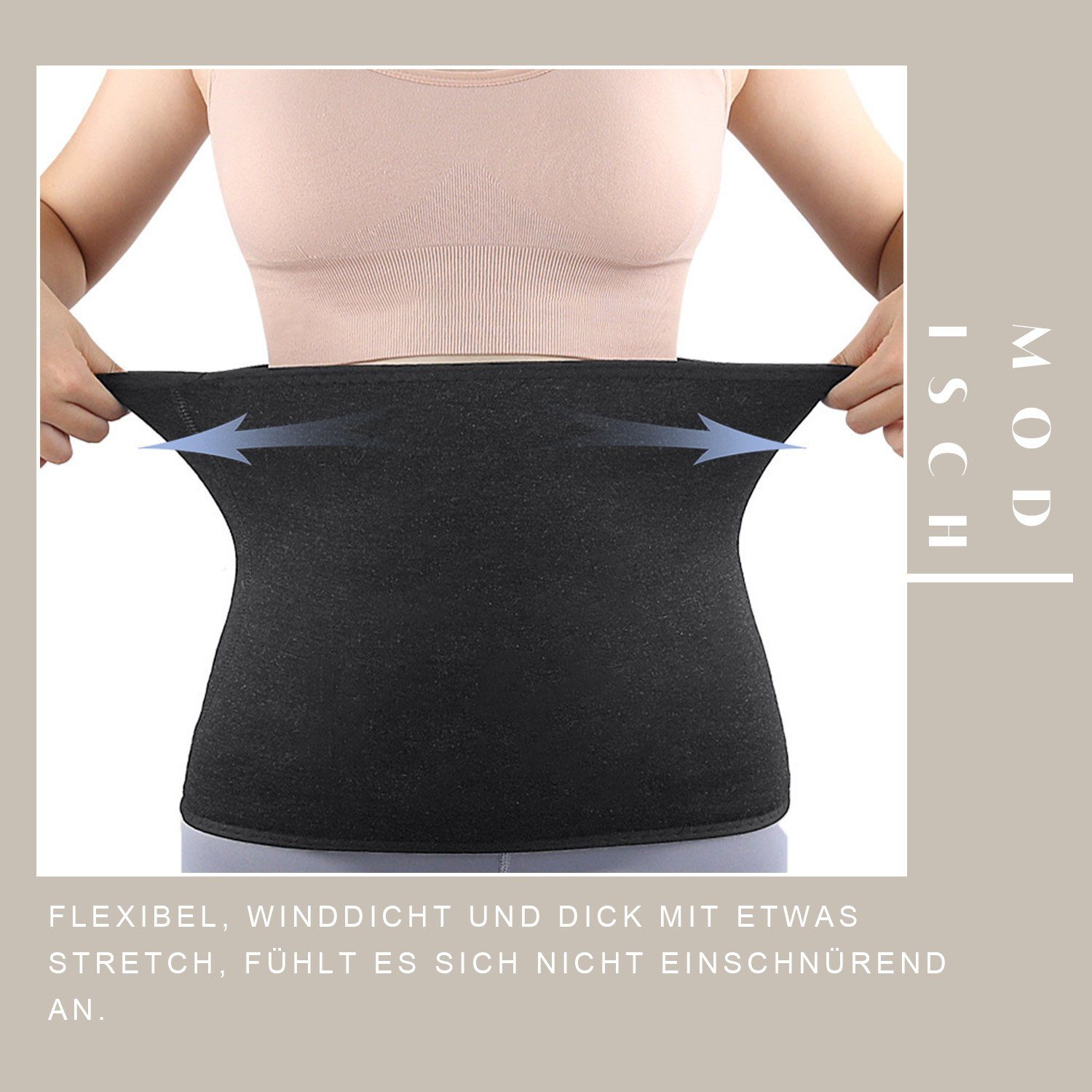 Bauchweggürtel formend Figur Nierenwärmer, Fitnessgurt MAGICSHE Taillengürtel