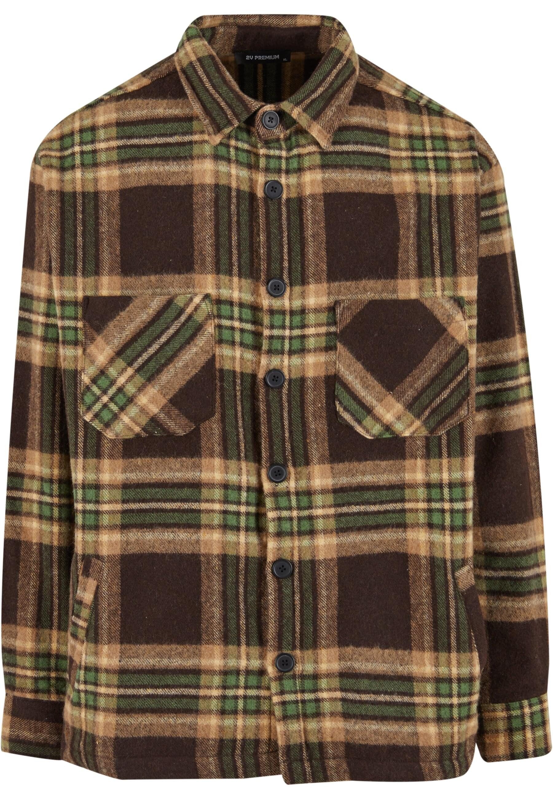 2Y Premium Langarm-Poloshirt 2Y Premium 2Y Premium Woven Hemden (1-tlg)