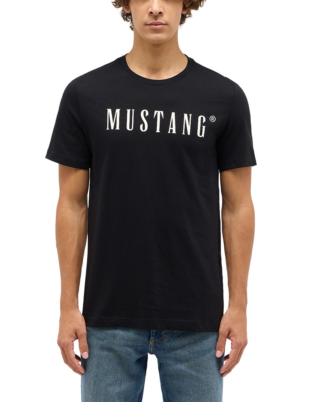 MUSTANG Style Austin T-Shirt, Swamp 6190, M Uomo