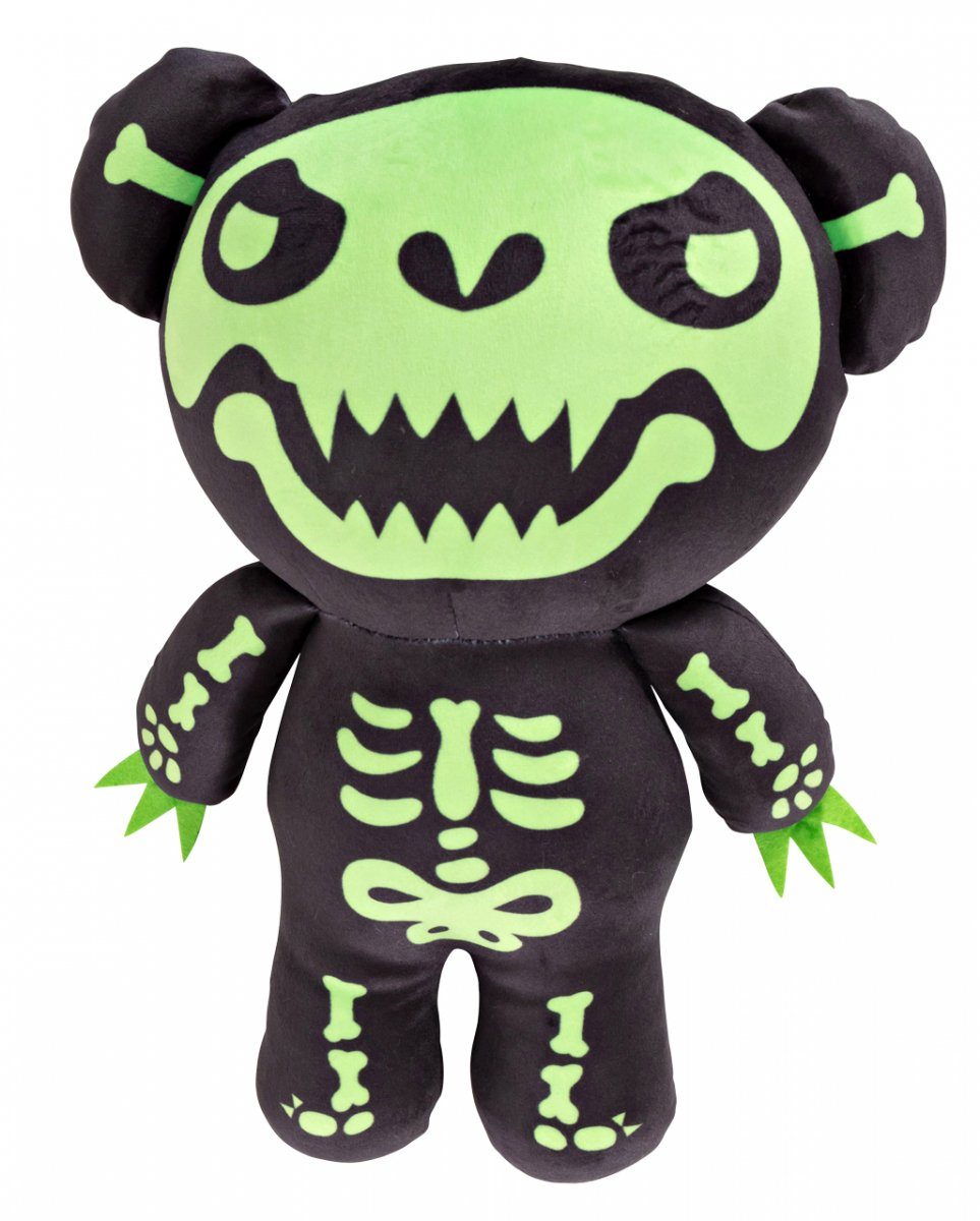 Horror-Shop Plüschfigur Bones im Leichensack von Deddy Bear 30 cm