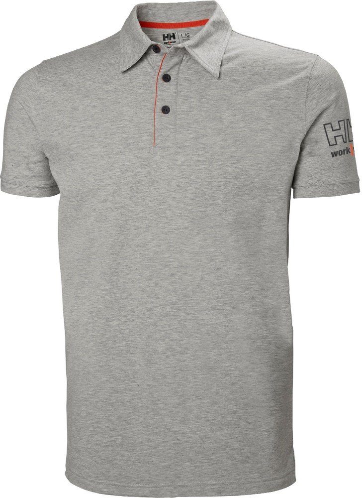 Shirt Grey Hansen Helly Polo Kensington Poloshirt Mid