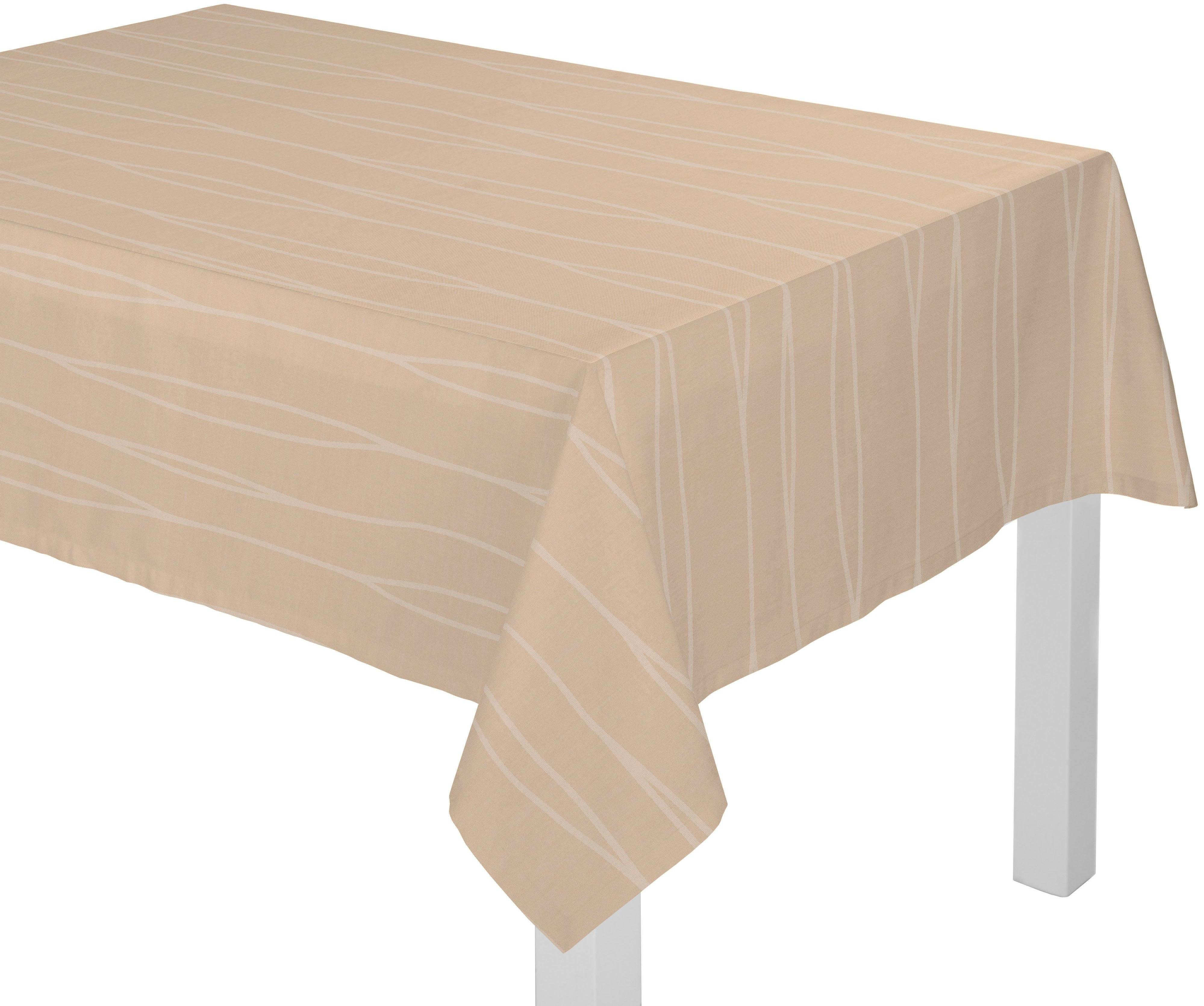 Wirth Tischdecke LANGWASSER taupe