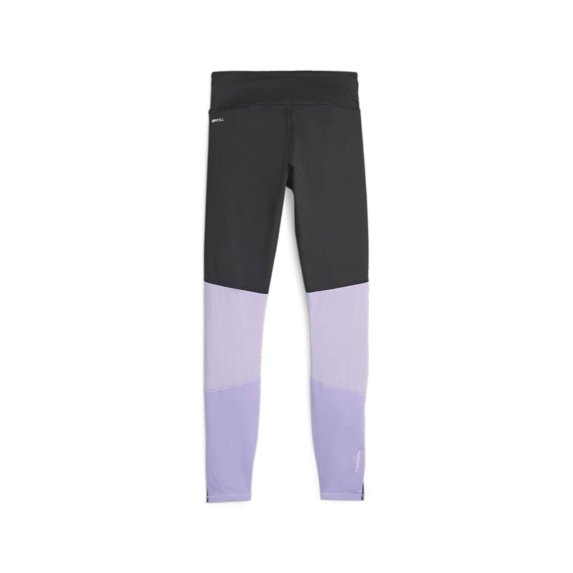 Damen Favourite Lauftights Run Violet Black Rise PUMA Regular Vivid Lauf-Leggings Long Purple
