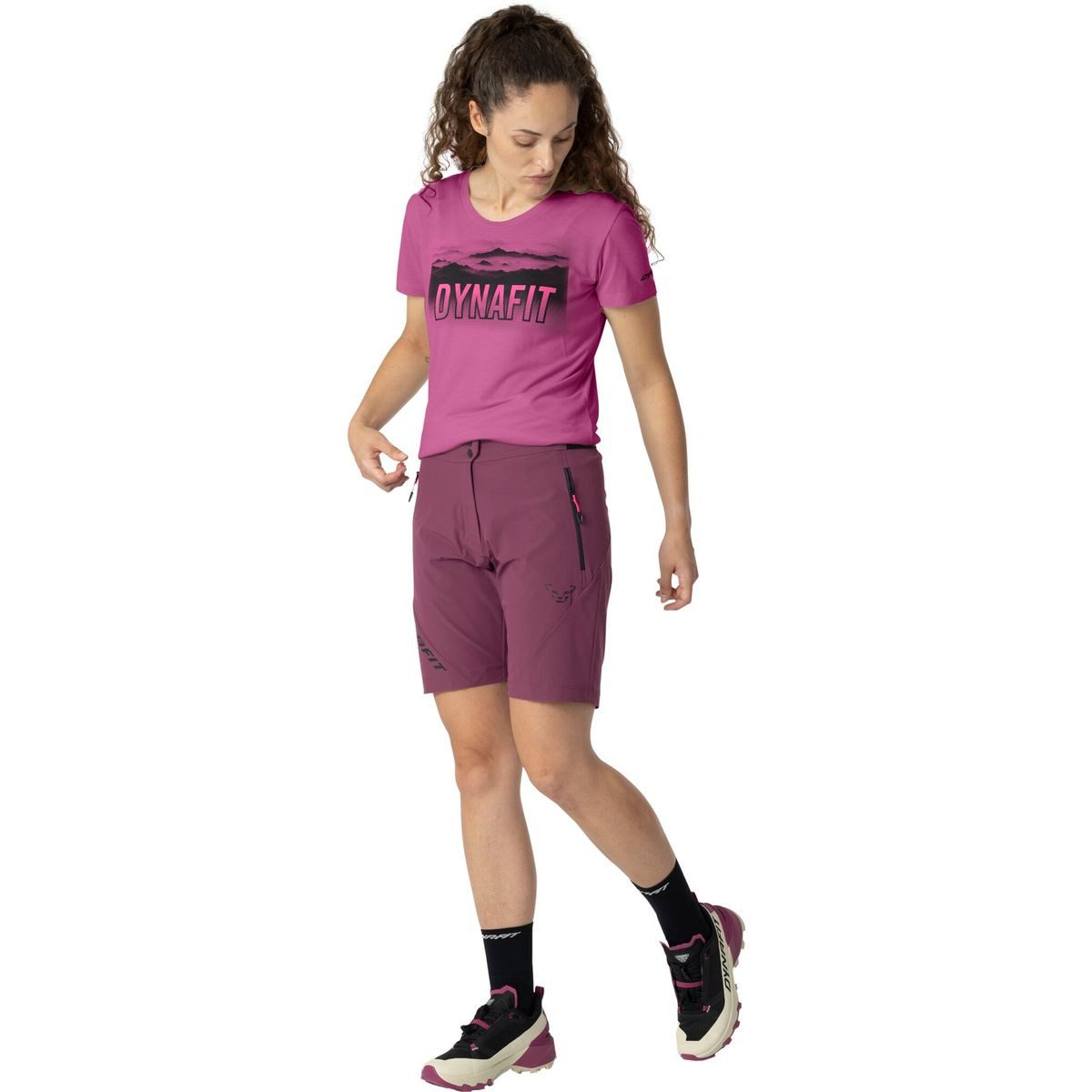 Dynafit Outdoorhose TRANSALPER2 Light Dynastretch Shorts W Leichte, atmungsaktive Shorts mit 4-Wege-Stretch für optimale