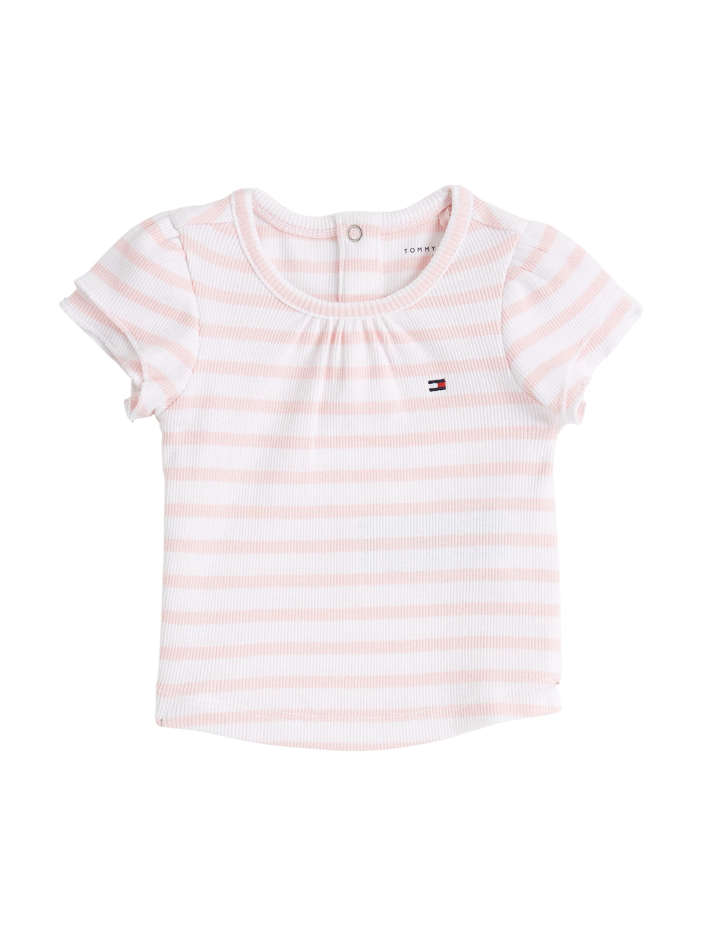 Tommy Hilfiger T-Shirt STRIPED RIB TEE günstig online kaufen
