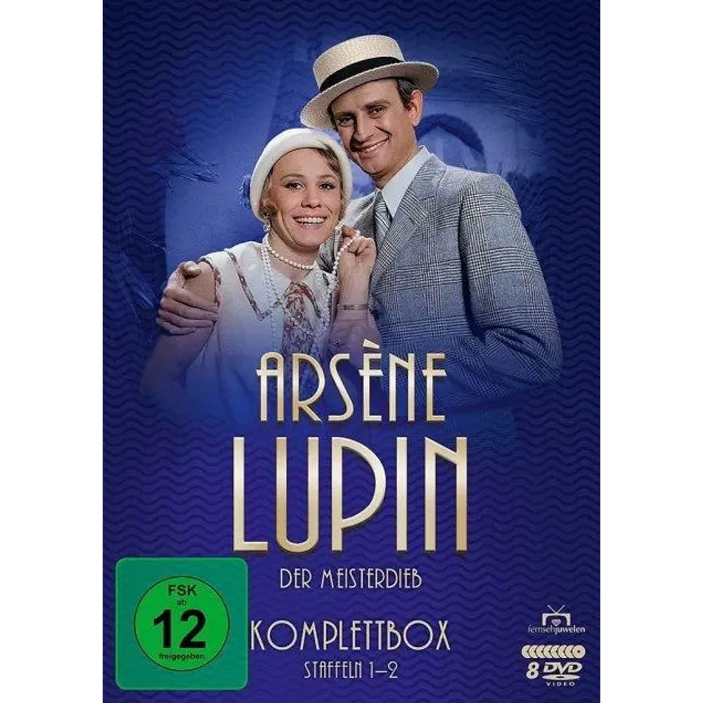Fernsehjuwelen DVD Arsène Lupin - Der Meisterdieb - Komplettbox (Staffeln 1-2) (8 DVDs)