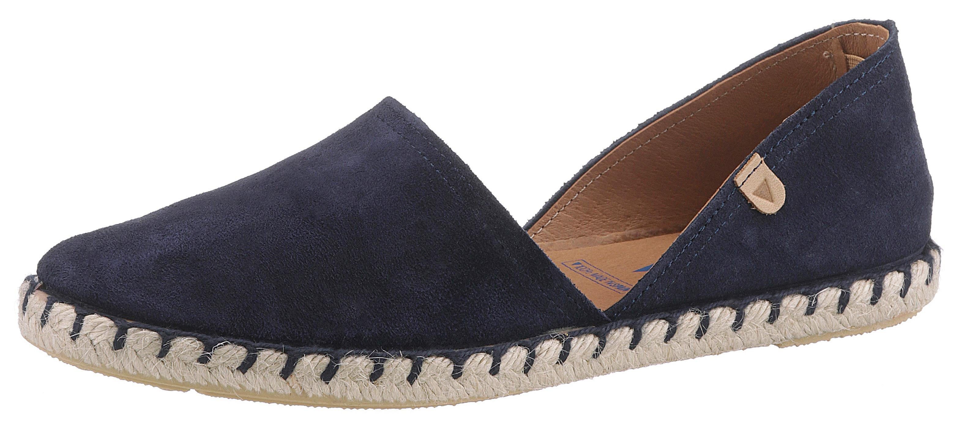 VERBENAS Espadrille Strandschuh, Sommerschuh, Лоферы aus Veloursleder