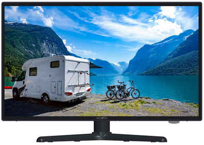 Reflexion LDDW220+ LED-Fernseher (55,00 cm/22 Zoll, Full HD, DC IN 12 Volt / 24 Volt, Netzteil 230 Volt, Fernseher für Wohnwagen, Wohnmobil, Camping, Caravan, mit integriertem DVD-Player)