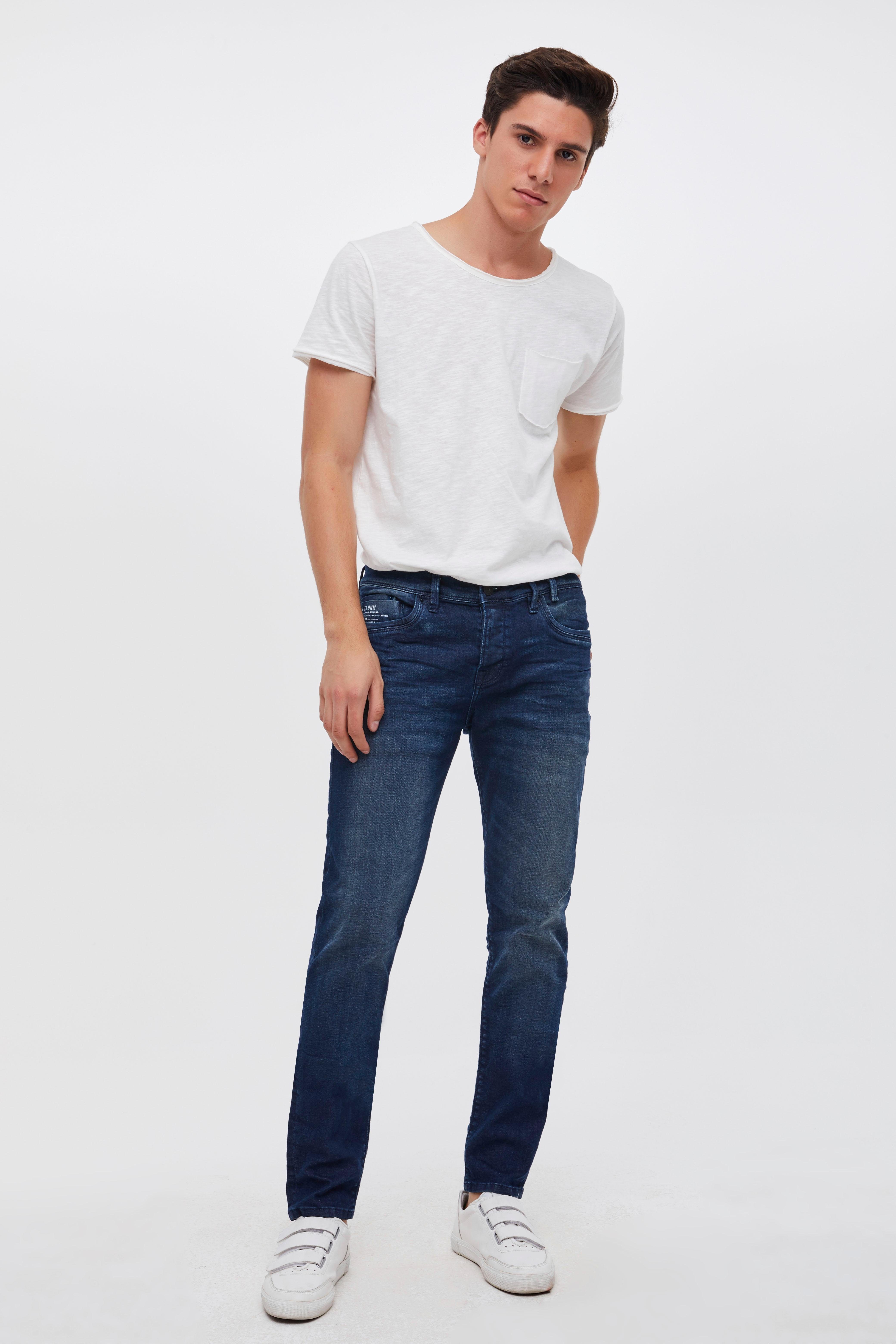 SERVANDO Tapered-fit-Jeans alroy LTB wash X D