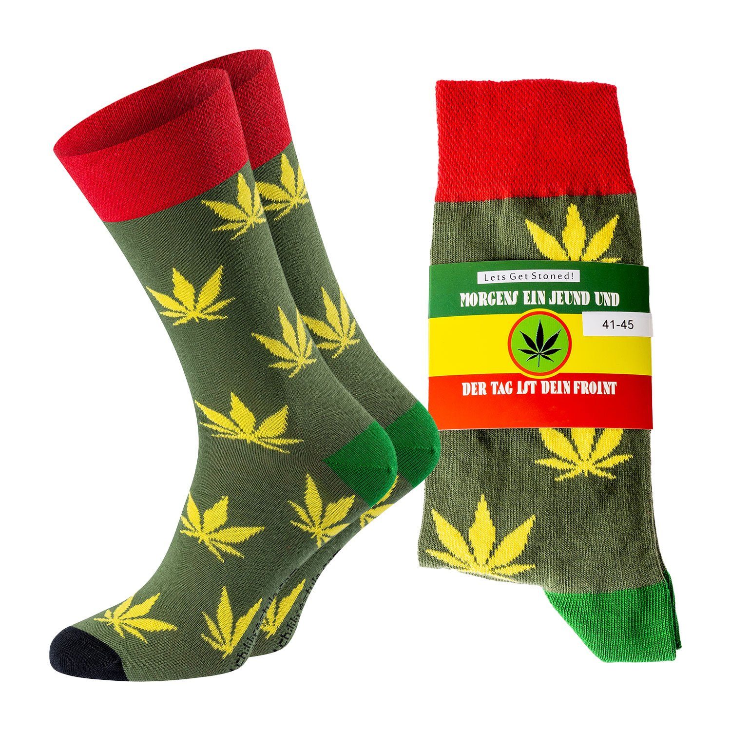 Chili Lifestyle Freizeitsocken JOINT Lustige Socken mit Spruch