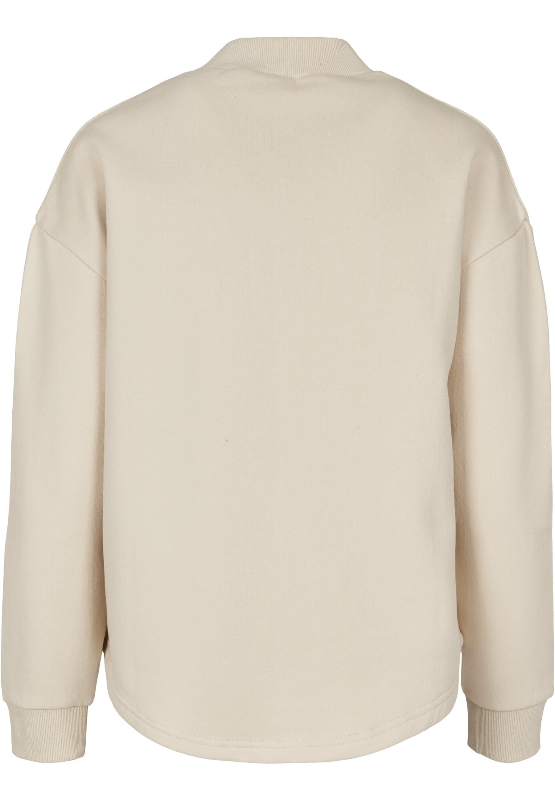 URBAN CLASSICS Sweatshirt Urban Classics Damen Ladies Oversized High Neck C günstig online kaufen