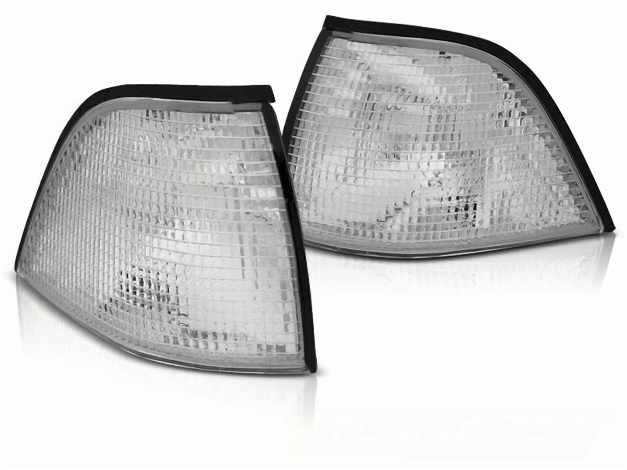 Tuning-Tec KFZ-Ersatzleuchte Frontblinker Set für BMW E36 12.1990-09.1999 Coupe Cabrio weiß, 2 St.