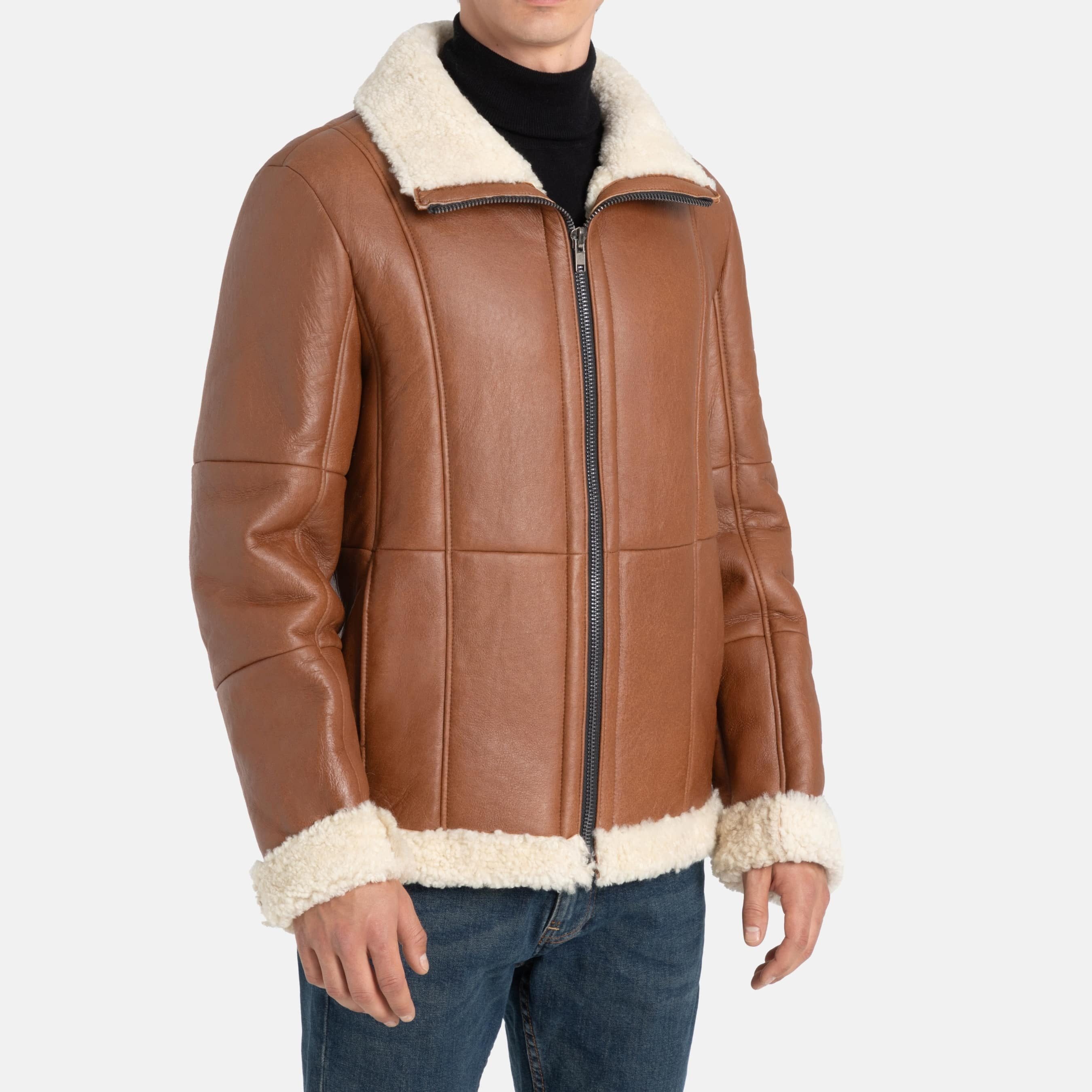 Valcuer 1887 Lederjacke Peter VC aus echtem Lammfell