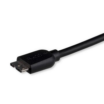 Startech.com STARTECH.COM 3m schlankes SuperSpeed USB 3.0 A auf Micro B Kabel - ... USB-Kabel