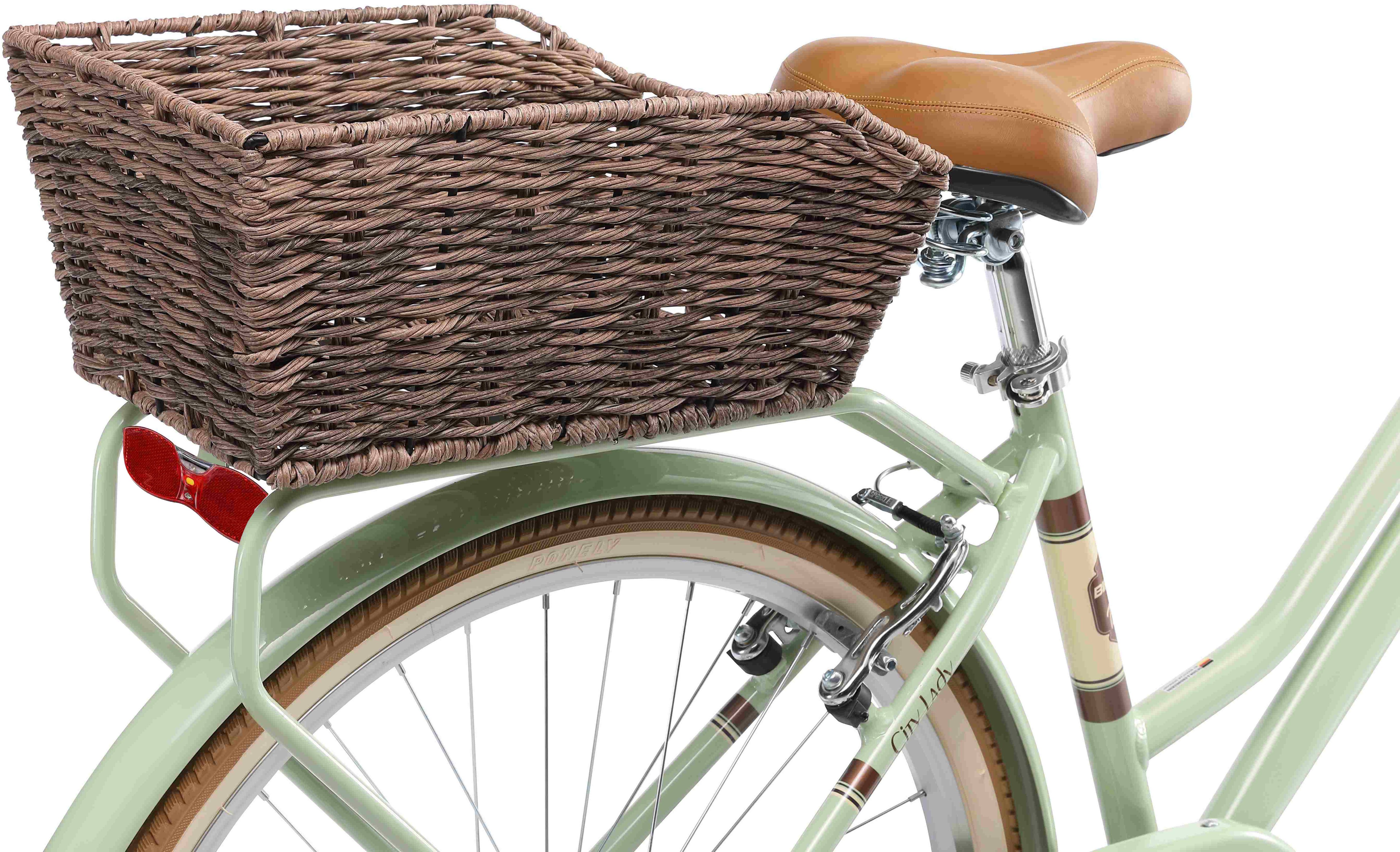 Bikestar City Bike, 7-speed Shimano RD-TY21 derailleur, derailleur gears, for women, derailleur gears