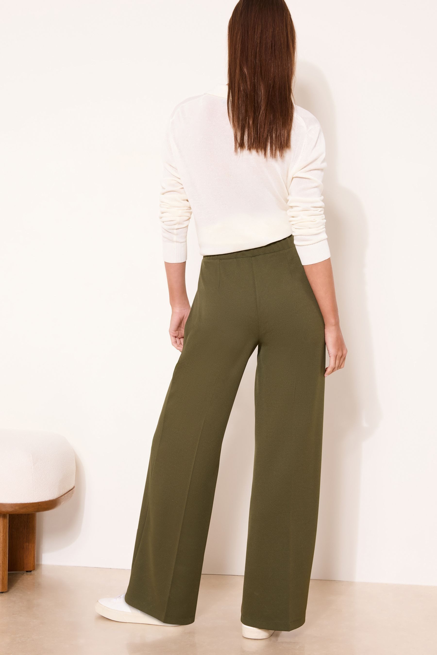 LIPSY Taillenhose Lipsy Hose mit hohem Bund und weitem Bein, Regular (1-tlg)