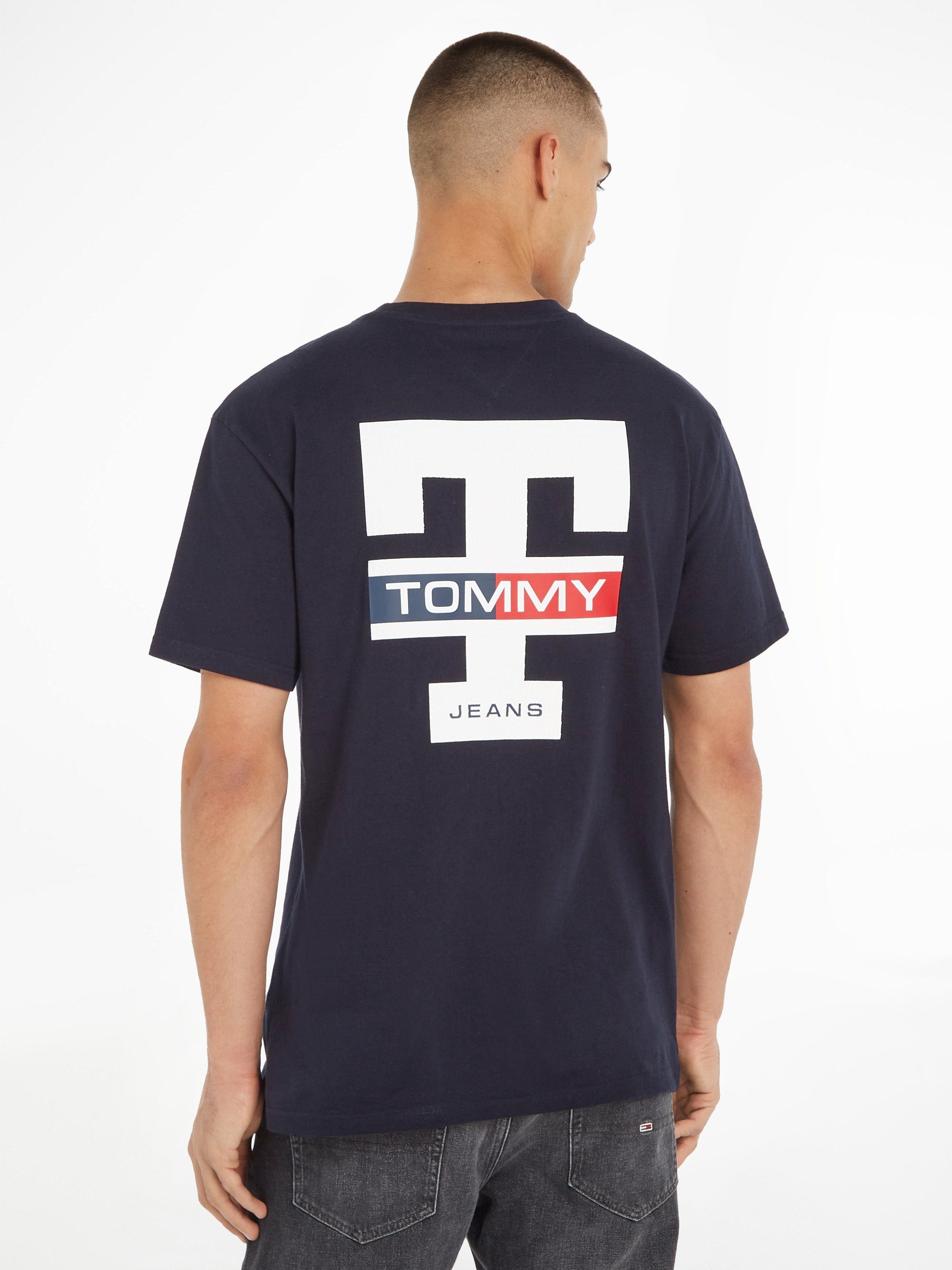 T-Shirt TJM Desert LETTERMAN CLSC Sky TEE Jeans RWB Tommy