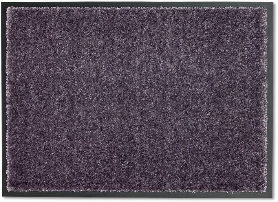 Fußmatte Miami Uni, SCHÖNER WOHNEN-Kollektion, rechteckig, Höhe: 7 mm,  Schmutzfangmatte, waschbar