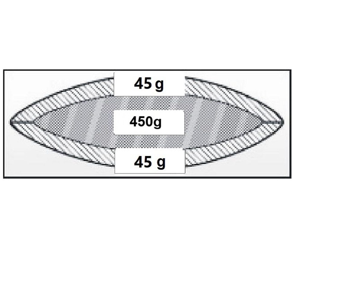 KÜNSEMÜLLER Daunenkissen Canada Daunenkissen 3-Kammer Kissen 40x80 cm Xclus günstig online kaufen