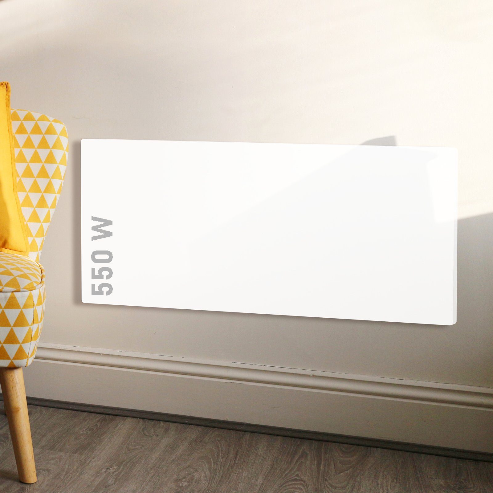 BRAST Infrarotheizung mit Stahlgehäuse 550 Watt inkl. Wandhalterung & Monta günstig online kaufen