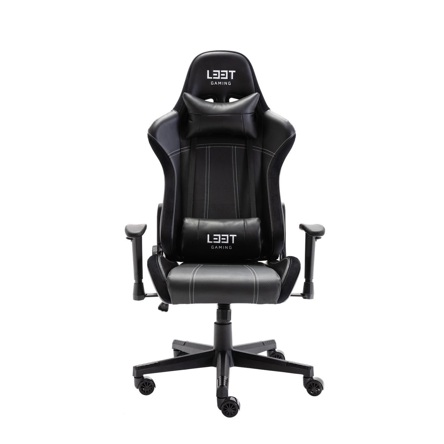 L33T Gaming-Stuhl Evolve Gaming Stuhl / Büro-Stuhl mit Armlehne (kein Set), neigbar, höhenverstellbar, belastbar bis 120 kg