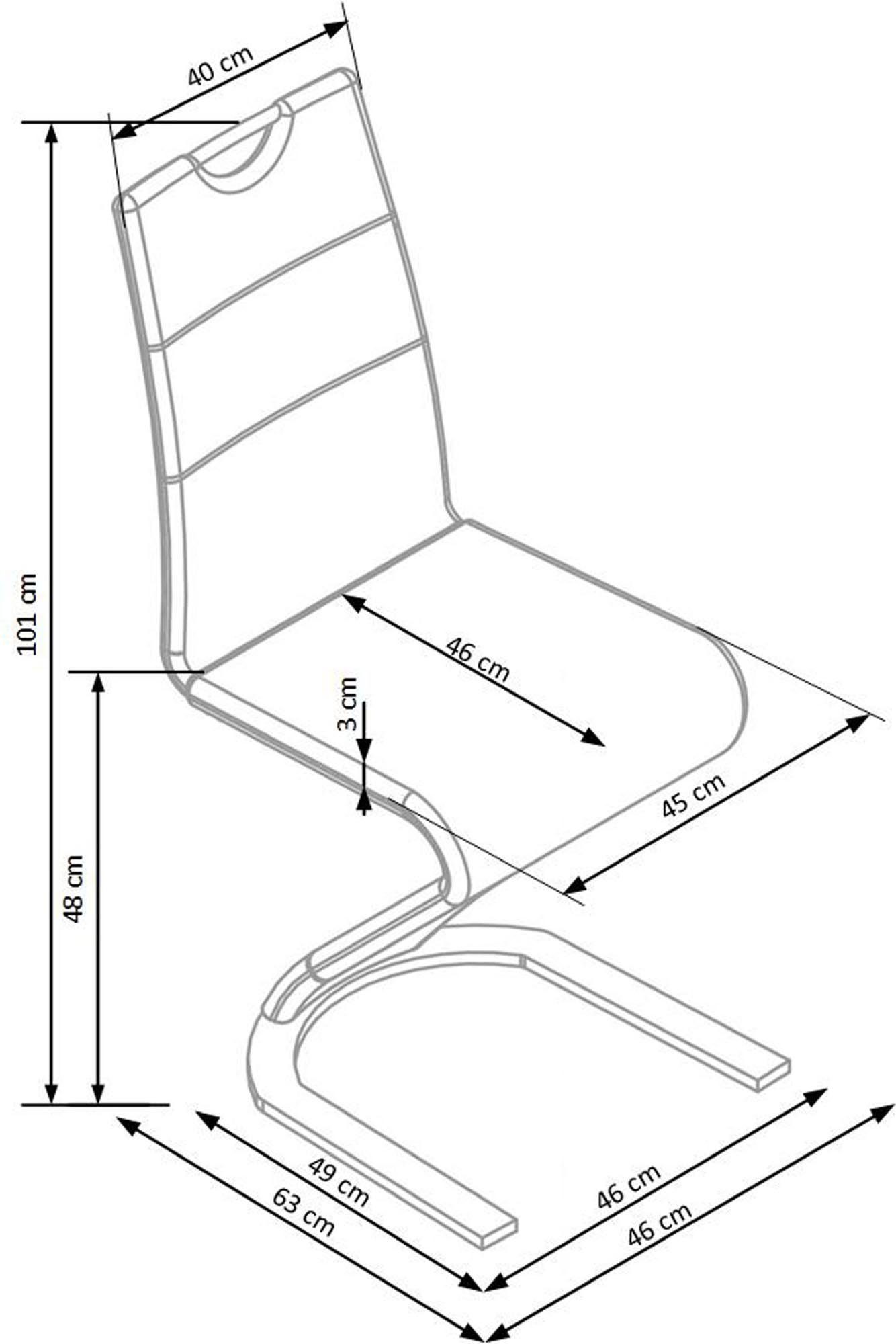 designimpex Esszimmerstuhl 2er Set Design ST-1 günstig online kaufen