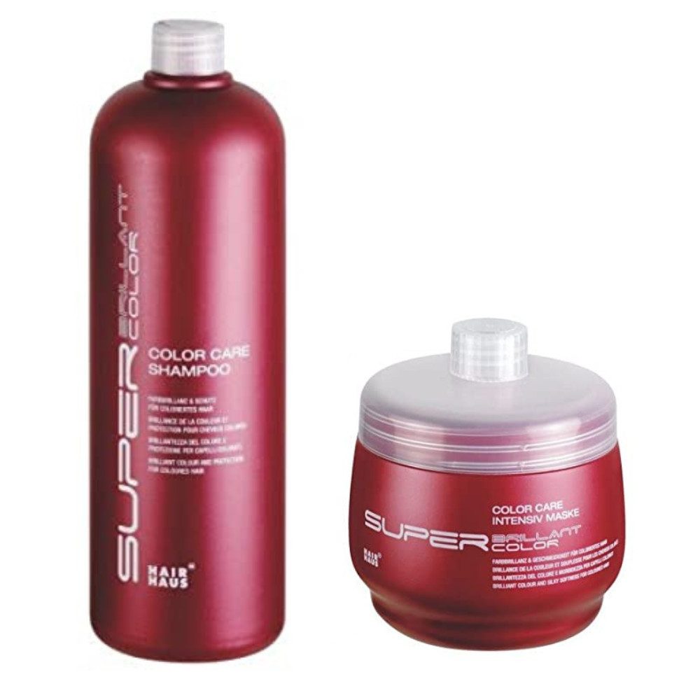 Haarpflege-Set SBC Color Care Shampoo 1000ml & Color Care Intensiv Maske 500ml Set