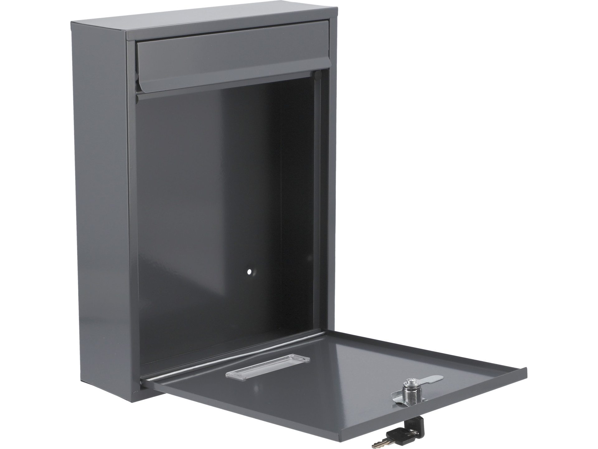 TRIZERATOP Briefkasten Briefkasten 360x260x80mm graphit (Briefkasten 360x260x80mm graphit, Briefkasten 360x260x80mm graphit)