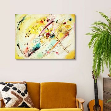 Posterlounge Leinwandbild Wassily Kandinsky, Helles Bild, Malerei
