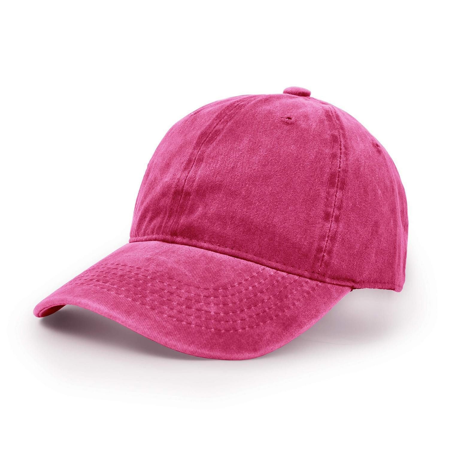 LuxusKollektion Baseball Cap Baseballmütze Baumwolle Unisex Hip Hop Sonnenhut Outdoor Rose Rot