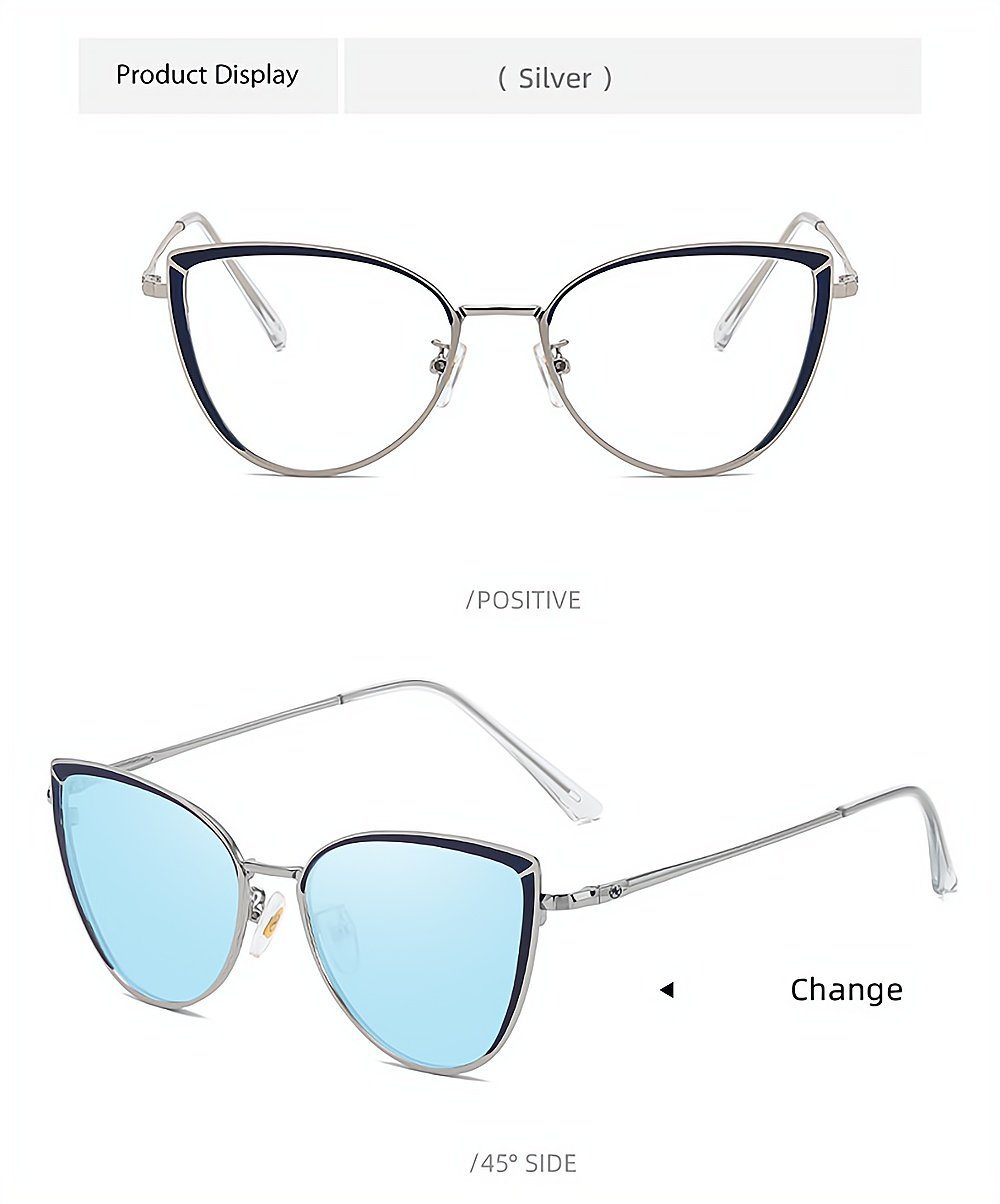 Anti-Blaulicht Brille Farbe PACIEA wechselnde Empfindliche Gläser