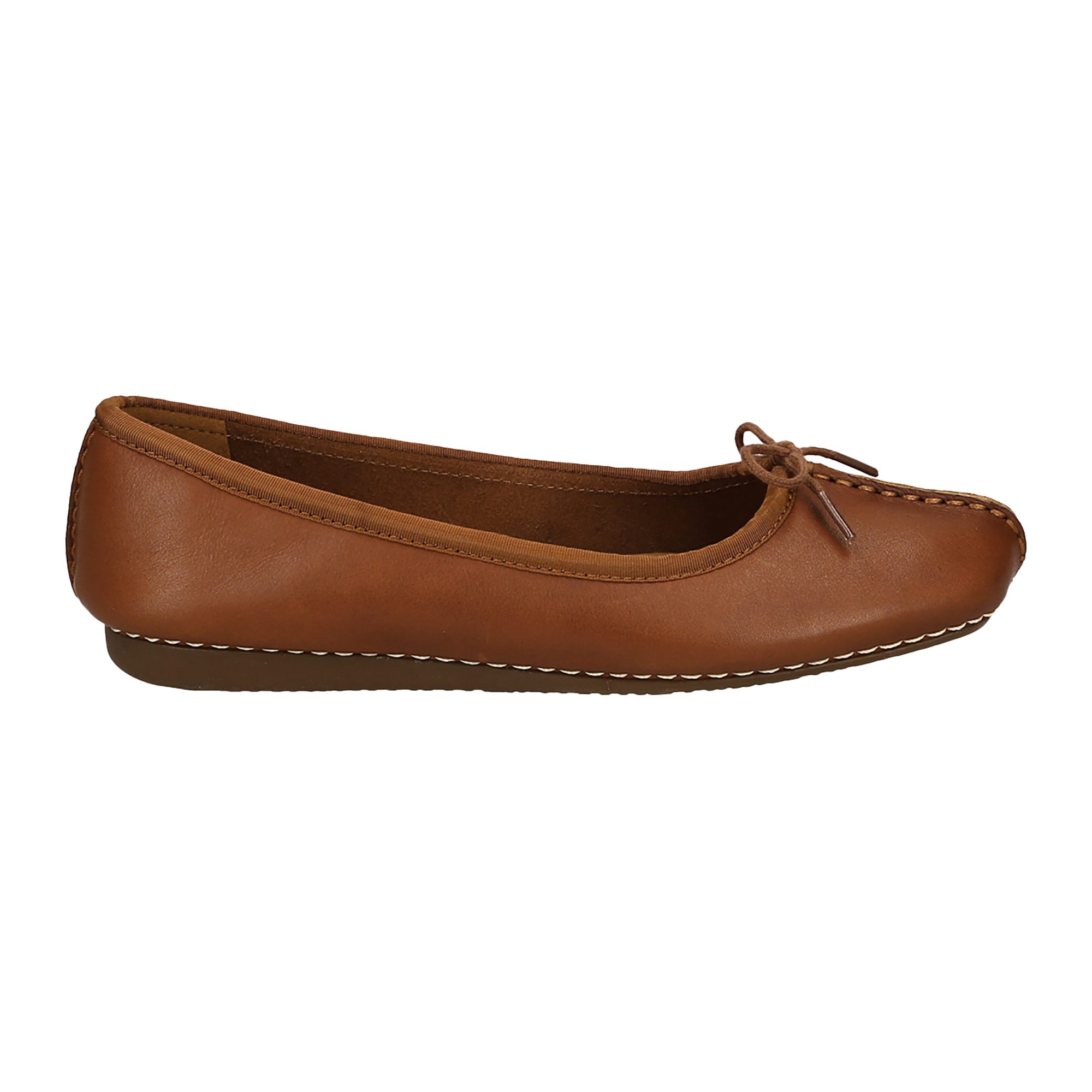 Clarks 20352930 4 Freckle Ice, Ballerina, Braun, Damen Ballerina