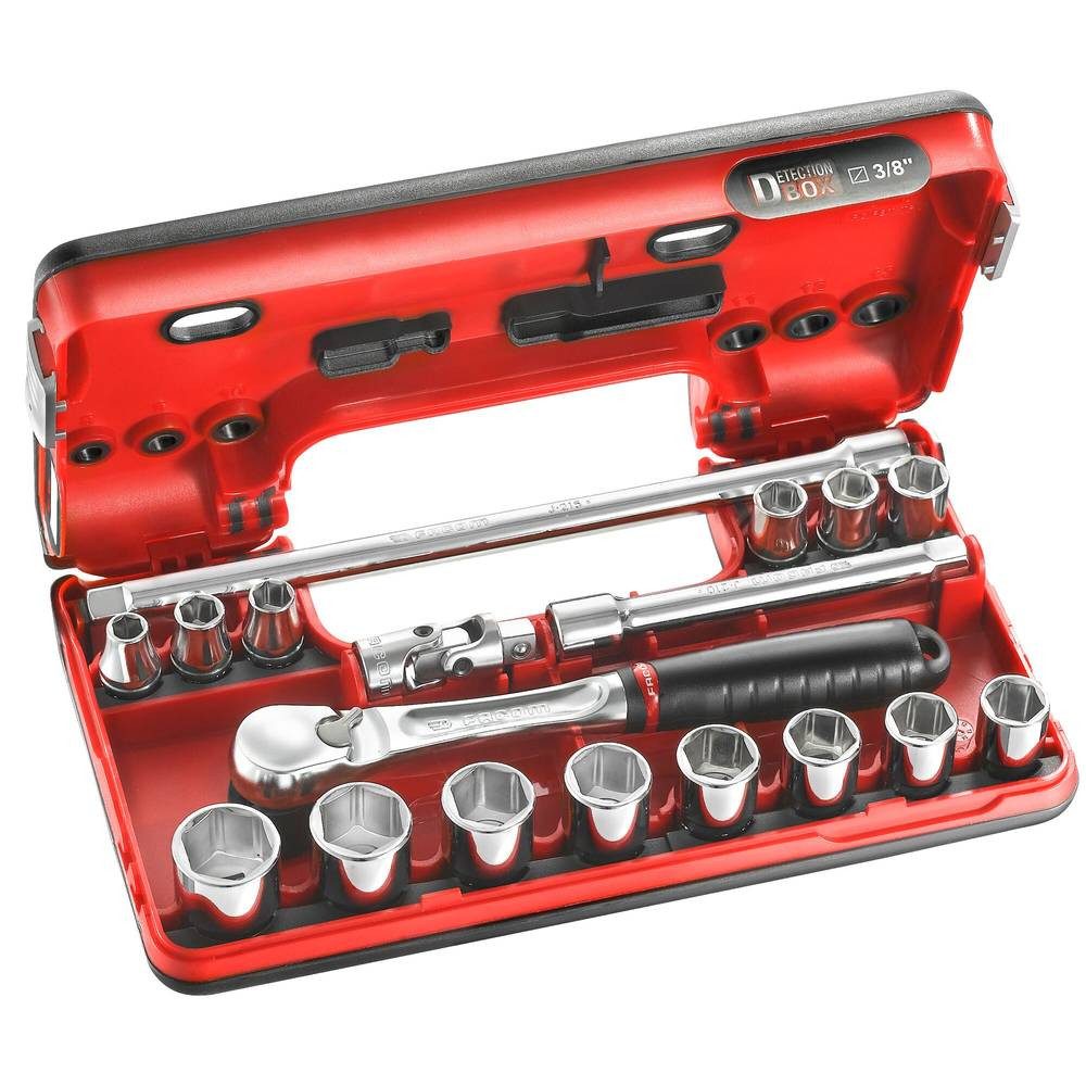 Facom Steckschlüssel Steckschlüssel-Satz 3/8″ JL.DBOX1PB