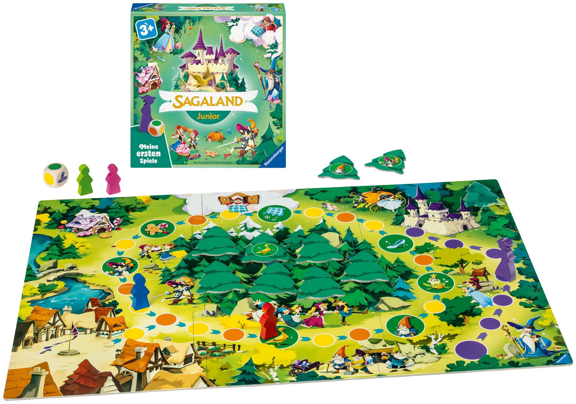 Ravensburger Spiel Sagaland Junior, Kinderspiel, Made in Europe