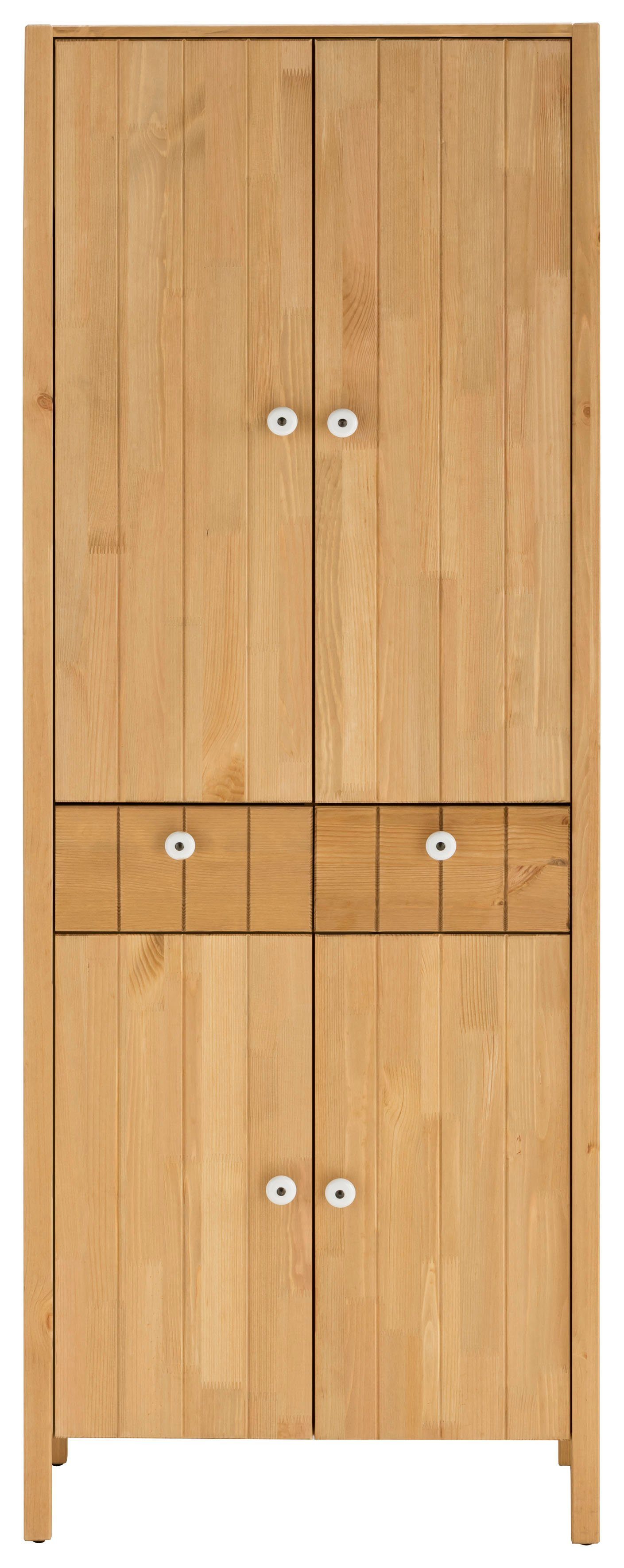 Home affaire Hochschrank Tina Badmöbel, Schrank, Breite 57 cm, Massivholz, FSC®