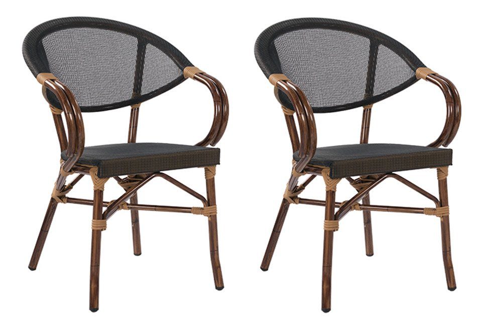 pemora Gartensessel Gartenstuhl Bistrostuhl Terrassensessel 2-er günstig online kaufen