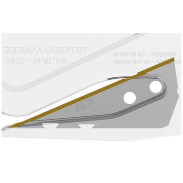 Martor Cuttermesser Martor 546912.12 Sicherheitsmesser SECUMAX CARDYCUT NR. 546912, 10 im