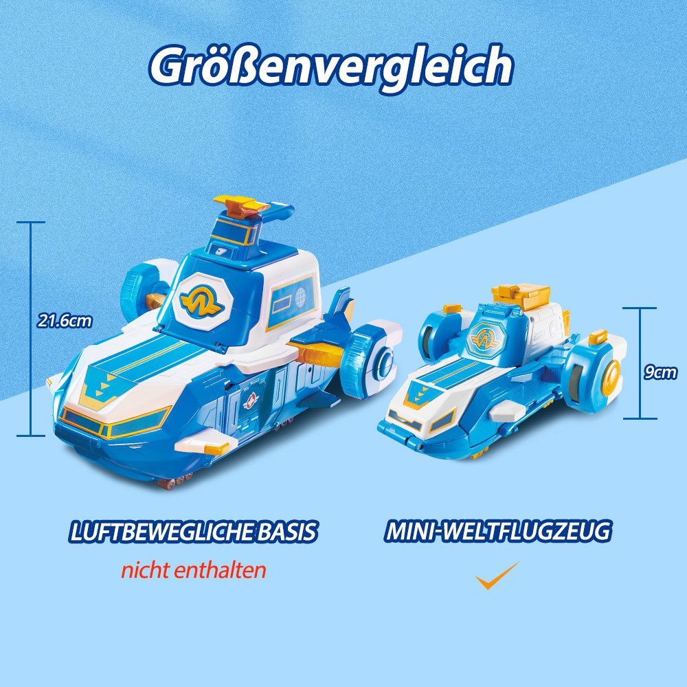 Super Wings Spielzeug-Flugzeug Weltflugzeug-Spielset mit 5cm günstig online kaufen