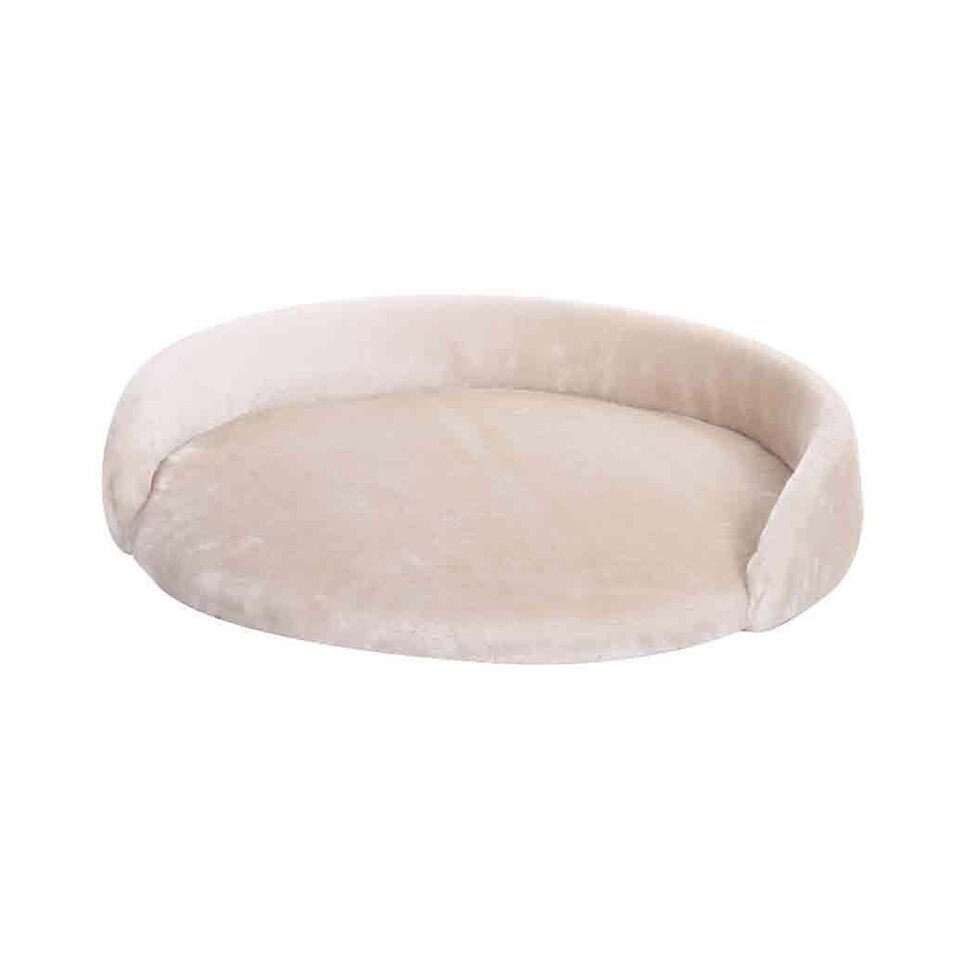 Nobby Kratzbaum Starsystem Platte rund DE LUXE mit Rand beige von Nobby