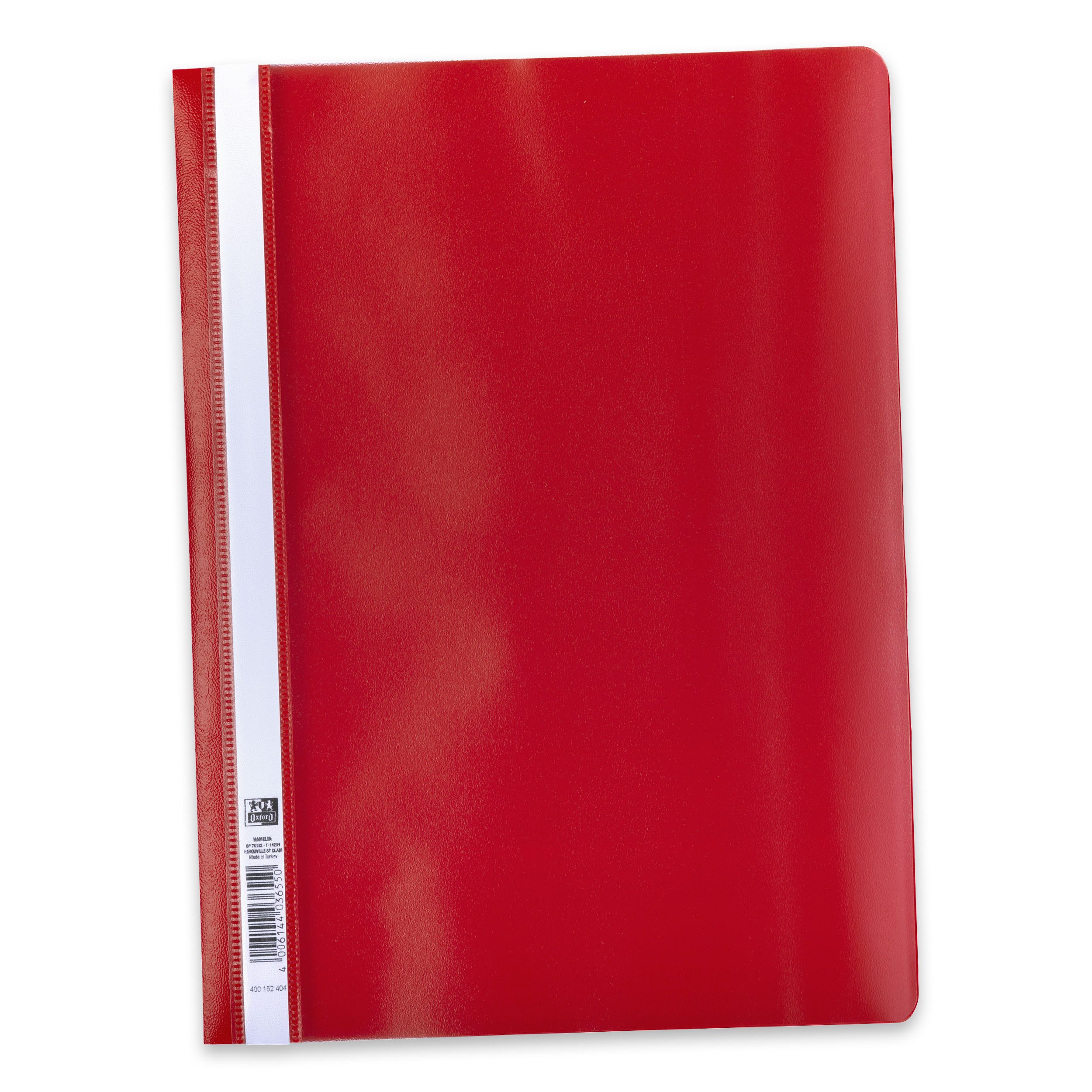 OXFORD Hefter Oxford Schnellhefter, DIN A4, PP, rot