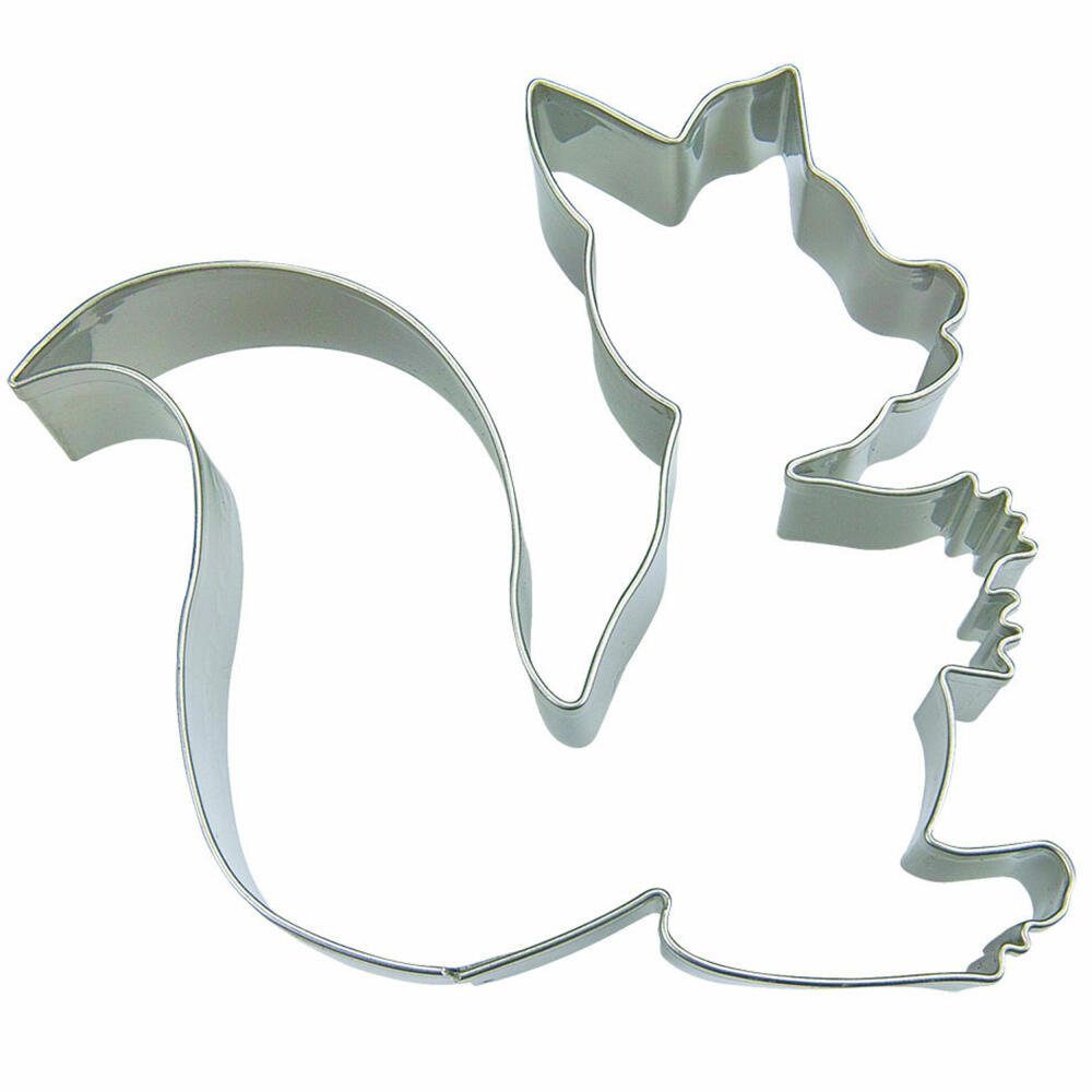 STÄDTER Ausstechform Eichhörnchen 8 cm, Edelstahl