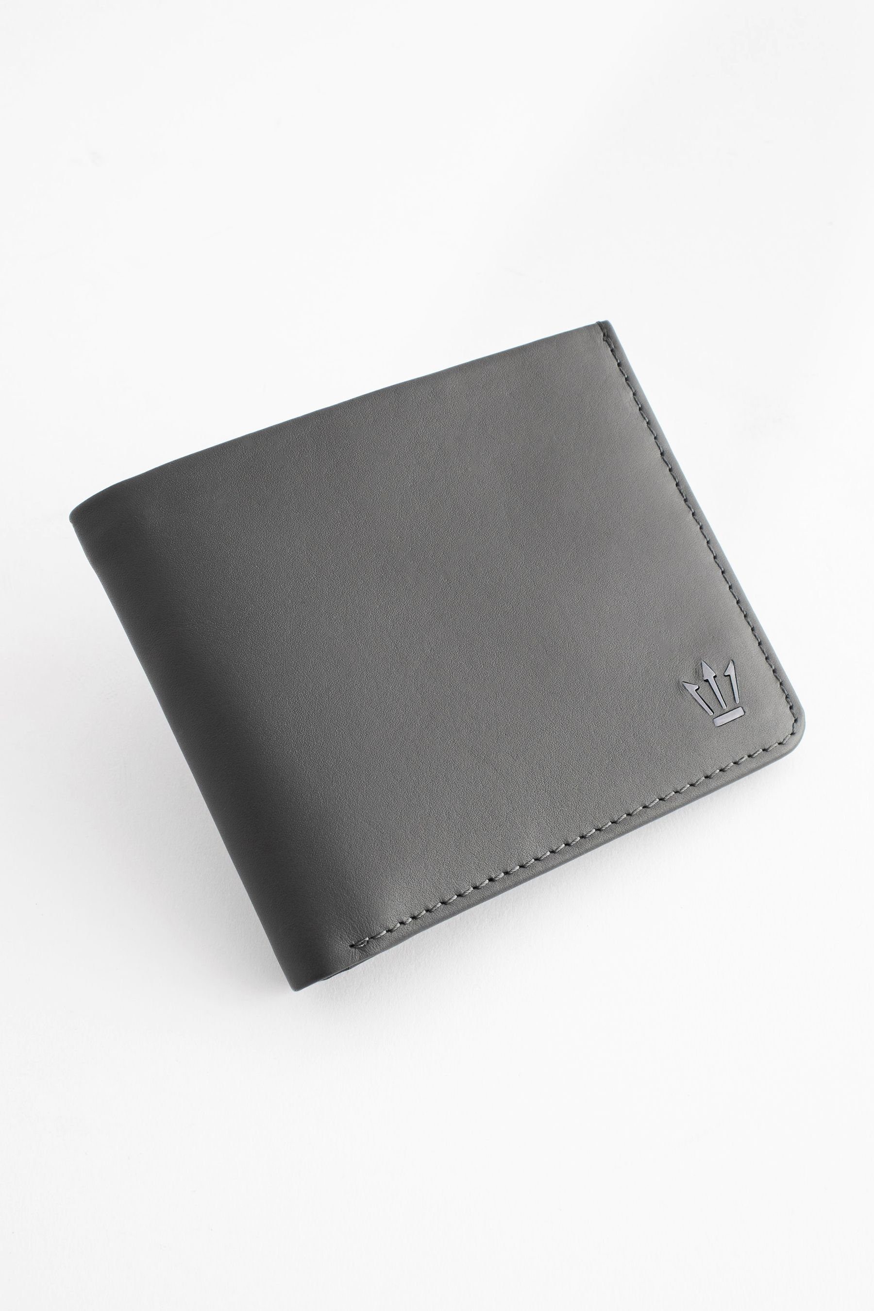 Next Brieftasche Geldbörse aus Leder mit zwei Fächern (1-tlg)