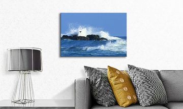 WandbilderXXL Leinwandbild Nature Moment, Meer (1 St), Wandbild,in 6 Größen erhältlich
