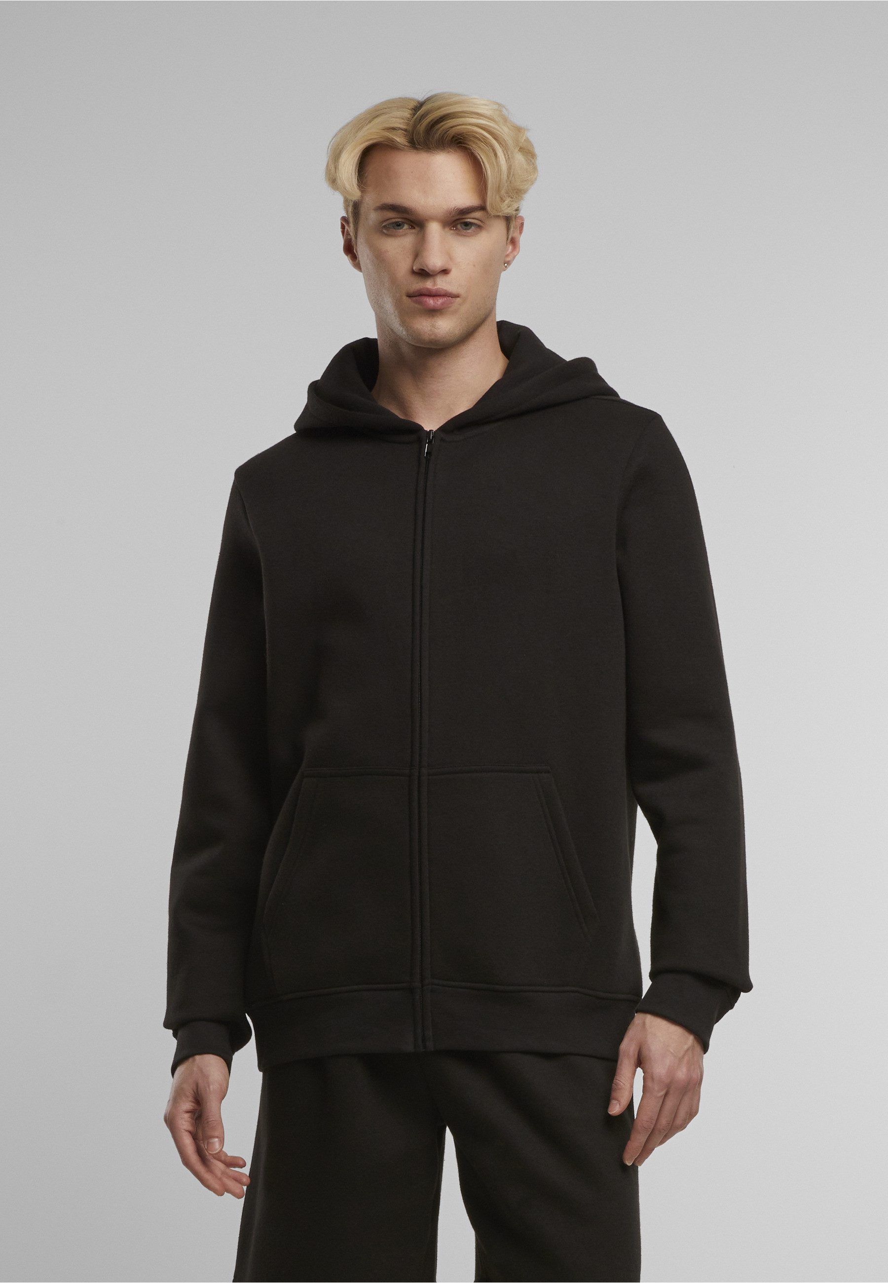 URBAN CLASSICS Sweatjacke Urban Classics Basic Essential Zip Hoody
