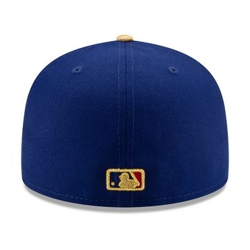 New Era Fitted Cap 59Fifty WORLD SERIES GOLD LA Dodgers